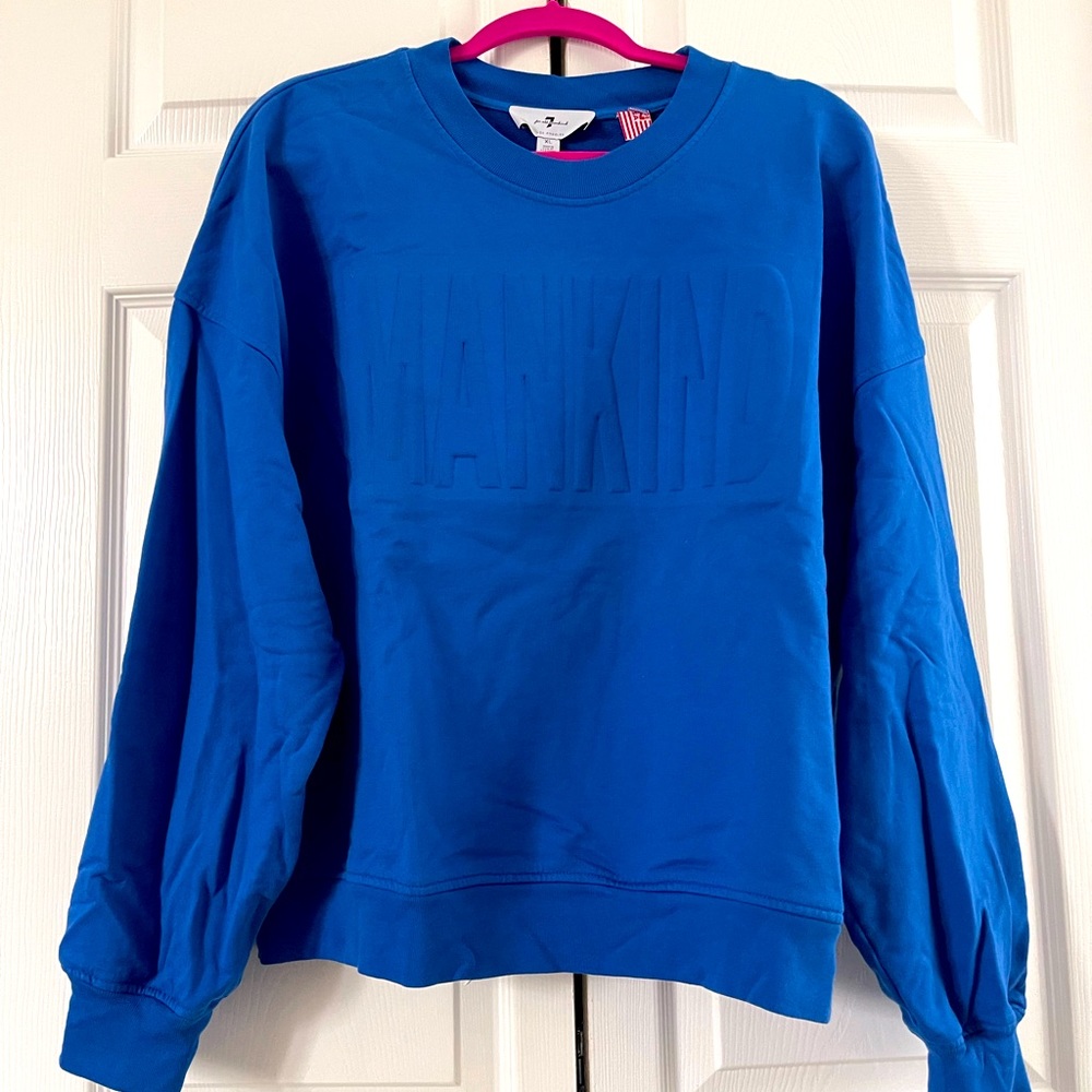 NWT 7 for all Mankind Sweatshirt